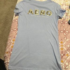 Aeropostale light blue shirt